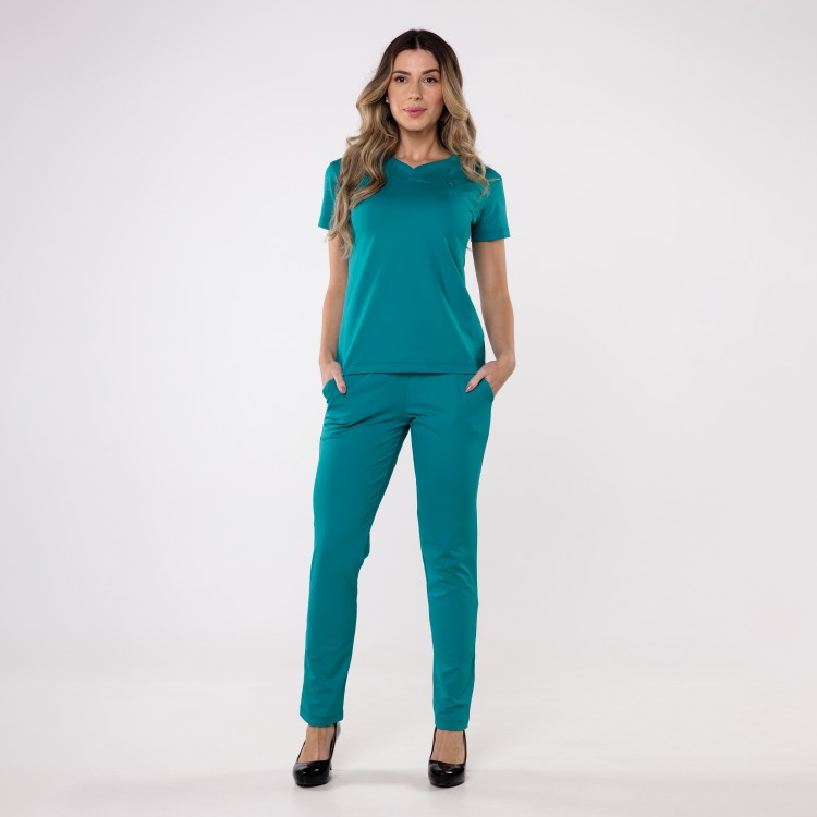 Scrub Sottile Light Tecnológico Feminino Ilha Verde