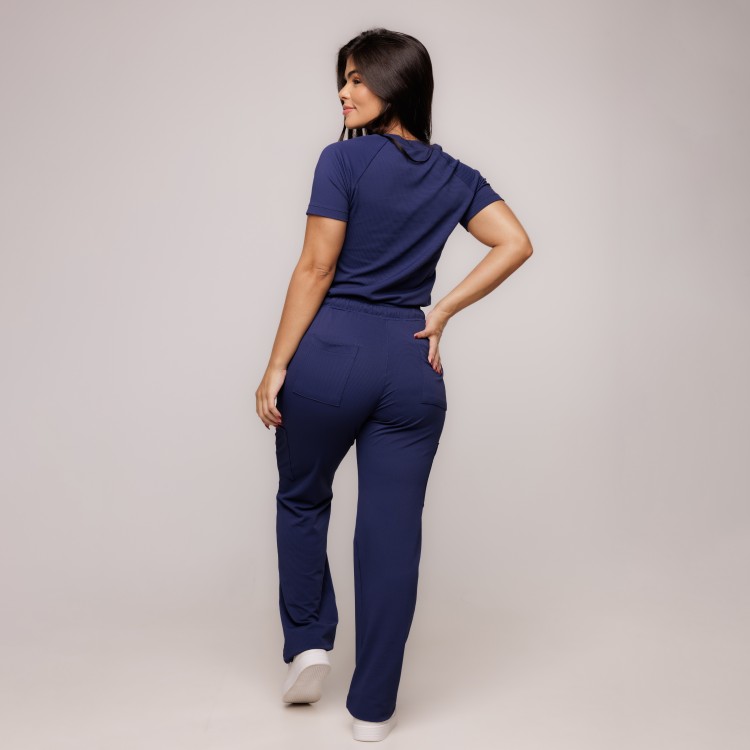 Scrub Sottile Lovely Feminino Azul Marinho