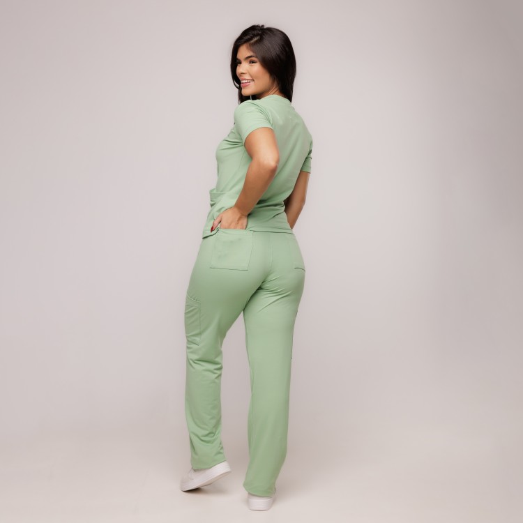 Scrub Sottile Candy Tecnológico Feminino Pistache