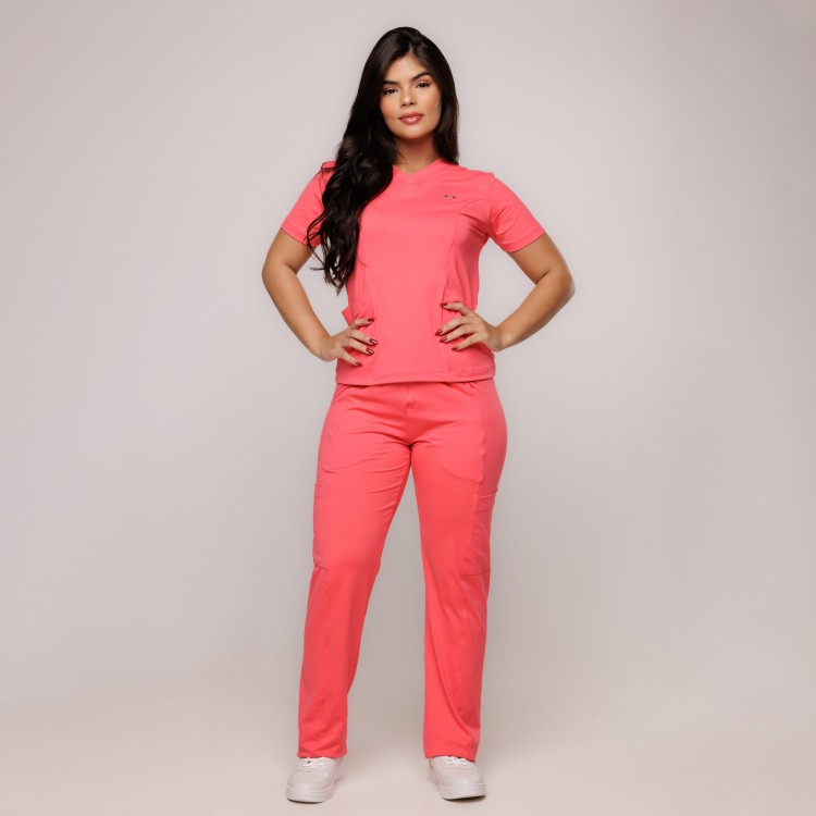 Scrub Sottile Candy Tecnológico Feminino Toranja