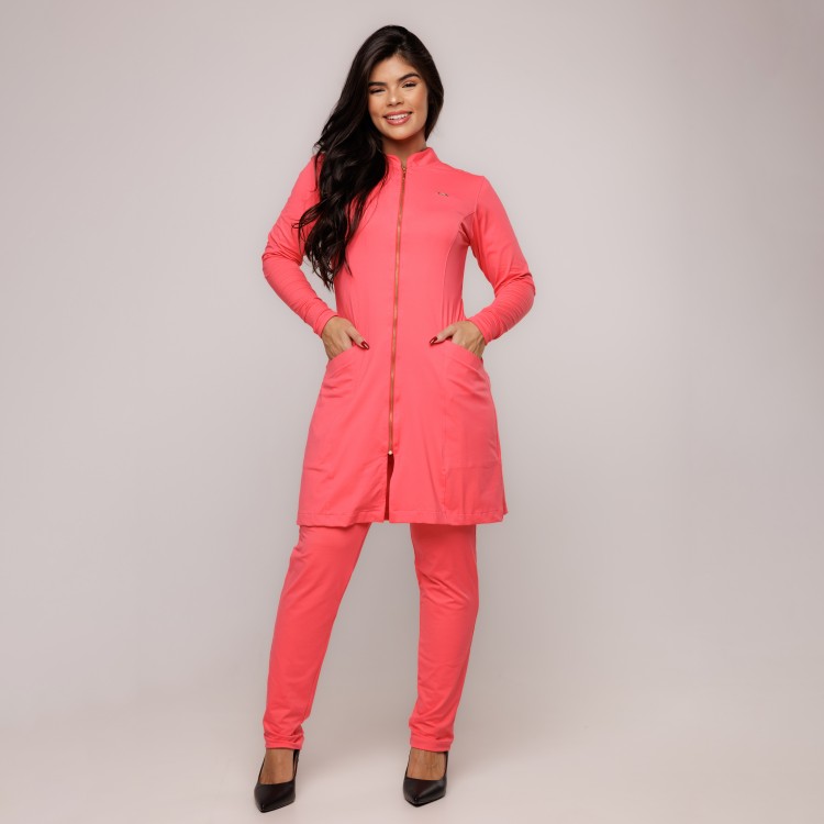 Jaleco Sottile Up Tecnológico Feminino Toranja