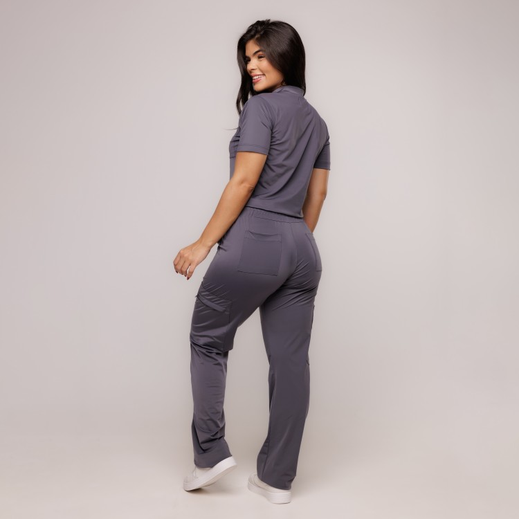 Scrub Sottile Smooth Feminino Chumbo