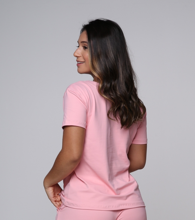 Blusa Feminina Sottile Light Rose