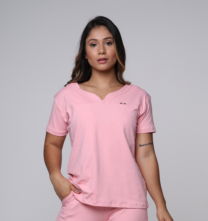 Blusa Feminina Sottile Light Rose